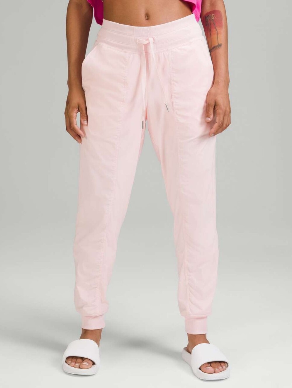 Lululemon Dance Studio Mid-Rise Lined Jogger in Strawberry Milkshake Size 12